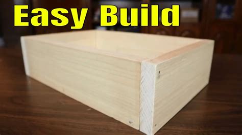 how to build a metal frame box|building a large wooden box.